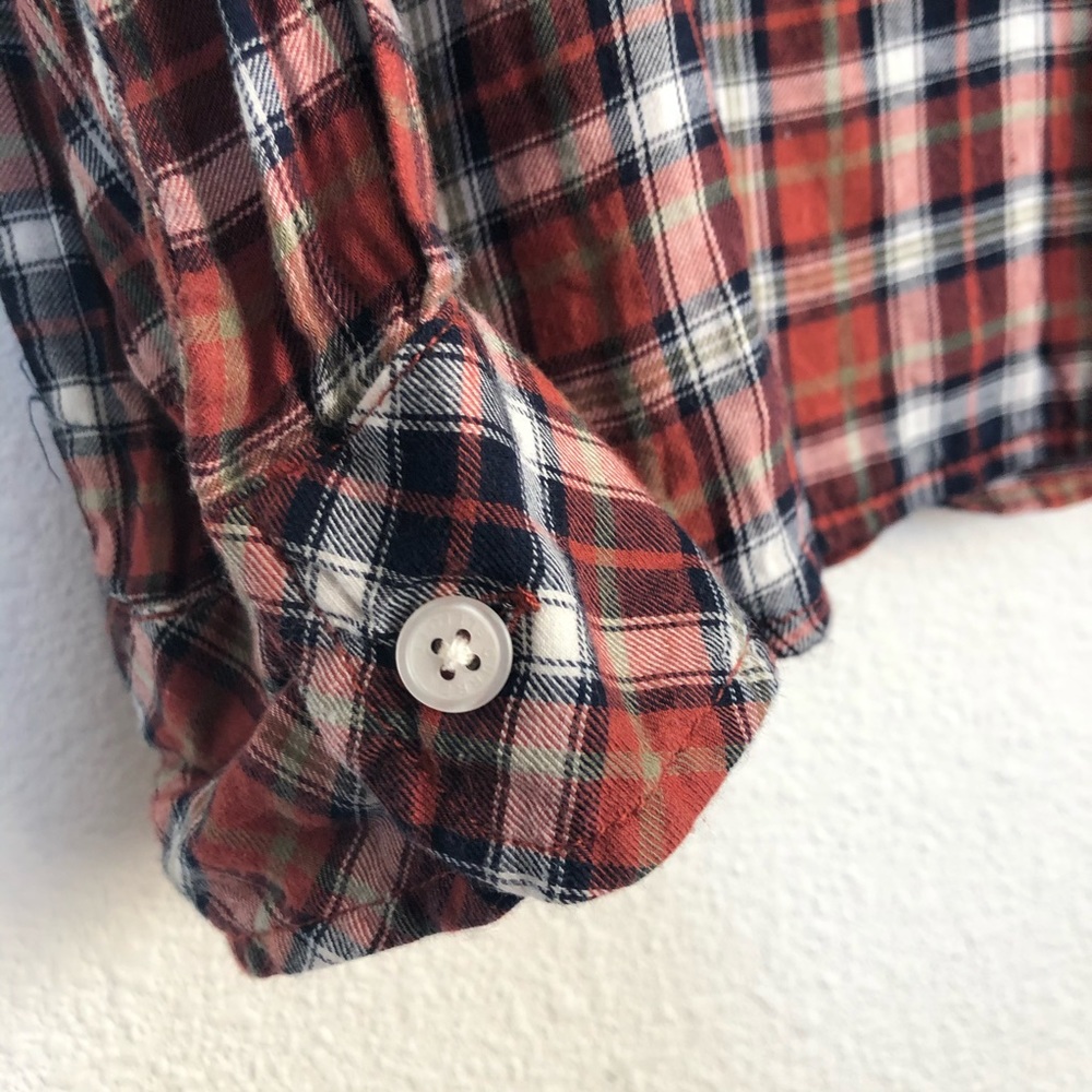 Current Elliott Button Down Plaided Ls Shirt - image 3